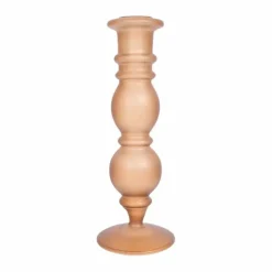 A La Kandelaar Frosted Glass Coral