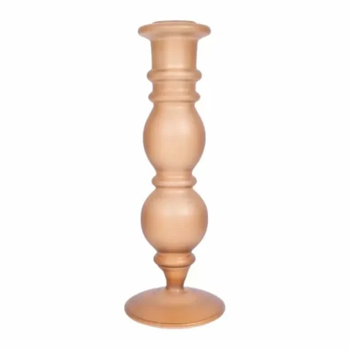 A La Kandelaar Frosted Glass Coral