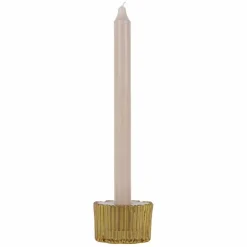 A La Kandelaar Ribbed Flower Mustard
