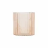 A La Theelichthouder Ribbed Blush