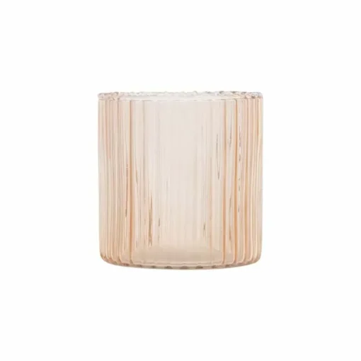 A La Theelichthouder Ribbed Blush