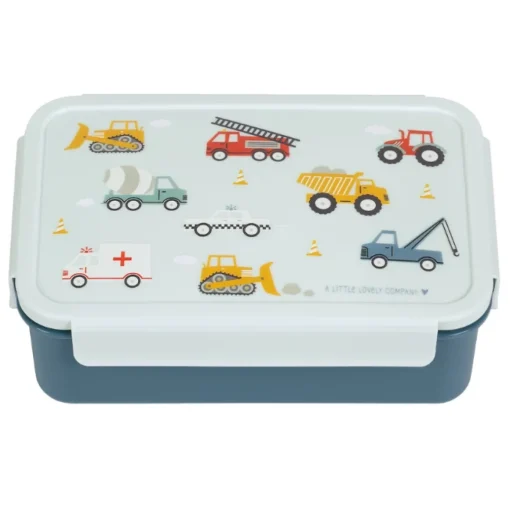A Little Lovely Company Bento Lunchbox Voertuigen