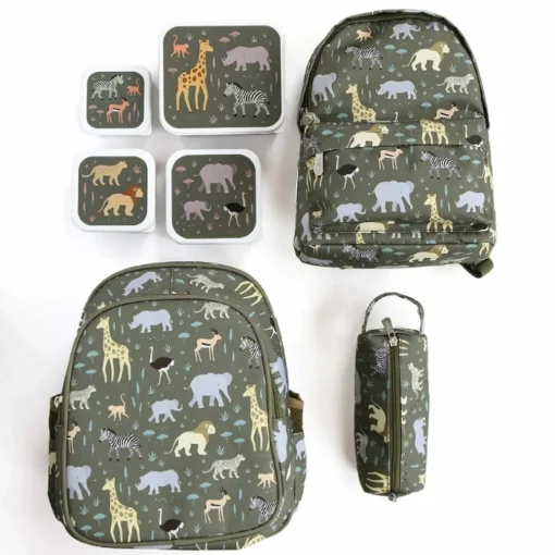 A Little Lovely Company Mini Rugzak Savanna