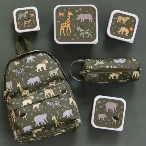 A Little Lovely Company Mini Rugzak Savanna