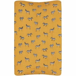Aankleedkussenhoes Zebra Honey Gold Meyco