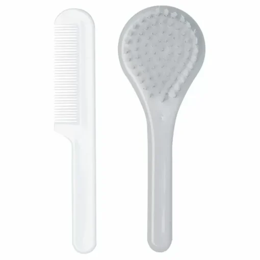Baby Borstel & Kam Light Grey Luma