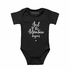 Baby Romper And So The Adventure Begins