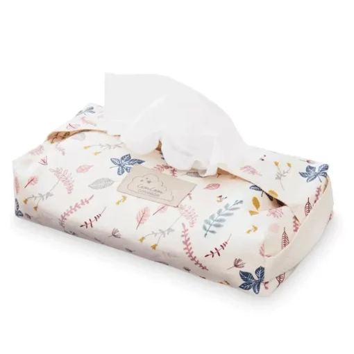 Babydoekjes Cover Pressed Leaves Roze Camcam