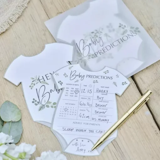 Babyshower Voorspellingen Botanical Baby Ginger Ray