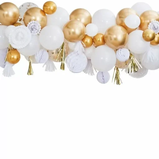Ballonnenboog Met Decoratie Goud Mix It Up Ginger Ray