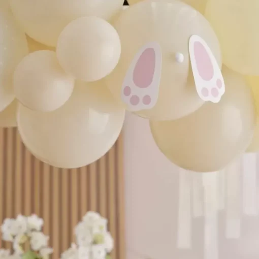 Ballonnenboog Pastel Met Streamers Hey Bunny Ginger Ray