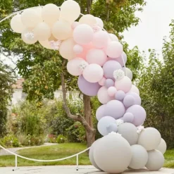 Ballonnenboog Pink & Lilac Ginger Ray