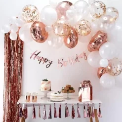 Ballonnenboog Rosegoud Ginger Ray