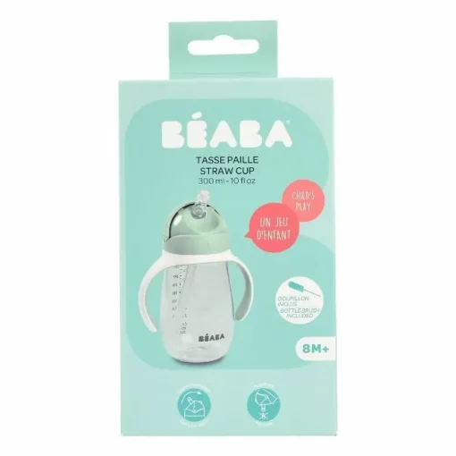 Beaba Drinkbeker Met Rietje Groen 300Ml