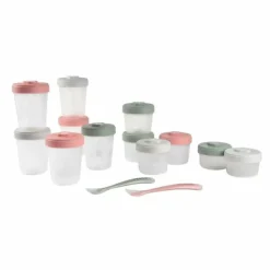 Beaba Starterpakket Bewaarpotjes Eucalyptus (14-Delig)