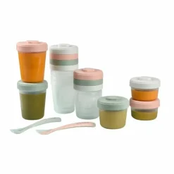 Beaba Starterpakket Bewaarpotjes Eucalyptus (14-Delig)