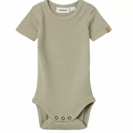 Bestel Nu Lil' Atelier Romper Fan Moss Gray - Ideaal Voor Elke Gelegenheid