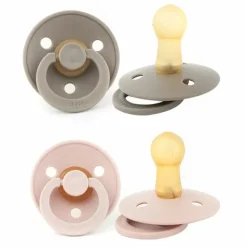 Bibs Fopspenen Set Dark Oak/Blush