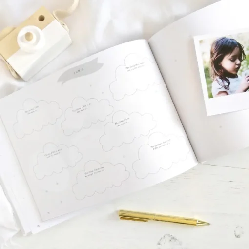 Blush & Gold Invulboek My Baby Journal Wit