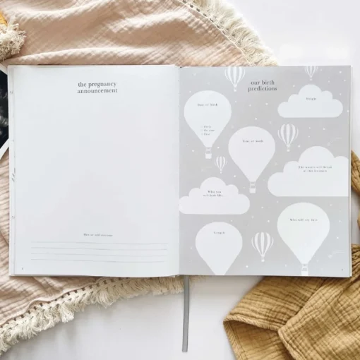 Blush & Gold Zwangerschapsdagboek Pearl