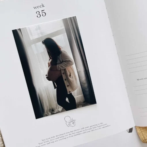 Blush & Gold Zwangerschapsdagboek Pearl
