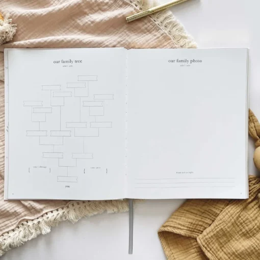 Blush & Gold Zwangerschapsdagboek Pearl