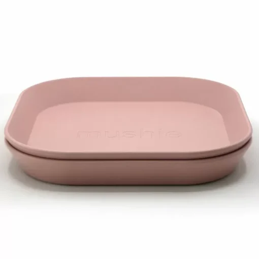 Borden Vierkant Blush (2St) Mushie