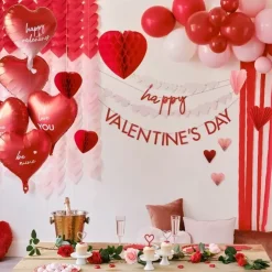 Bordjes Met Hartjes (8St) Be Mine Ginger Ray