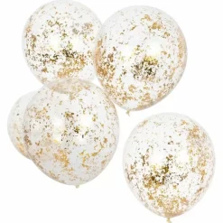 Confetti Ballonnen Goud Mix It Up (5St) Ginger Ray