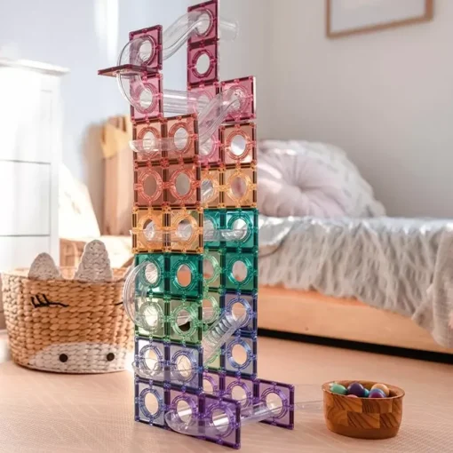 Connetix Tiles Pastel Ball Run Pack (106St)