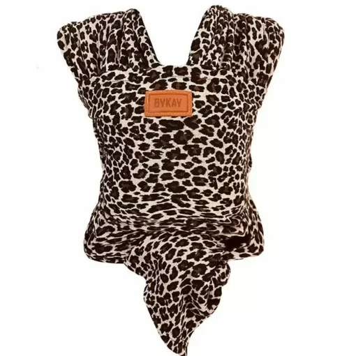 Draagdoek Stretchy Wrap Deluxe Leopard Bykay