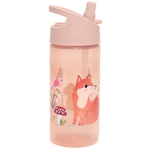 Drinkfles Woodland Roze Petit Monkey