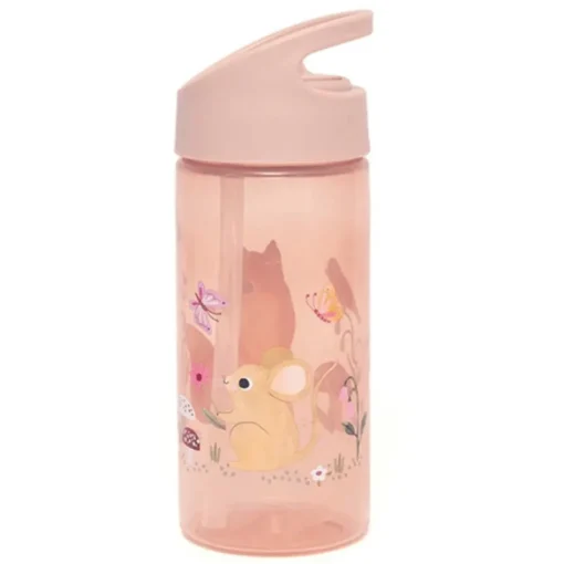 Drinkfles Woodland Roze Petit Monkey