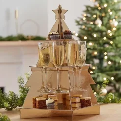 Etagere Kerstboom Goud Deck The Halls Ginger Ray