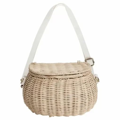 Fietsmandje Mini Chari Straw Olli Ella