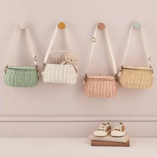 Fietsmandje Mini Chari Straw Olli Ella