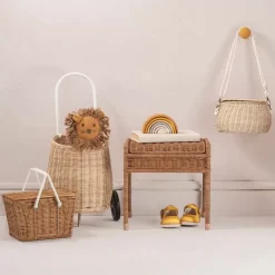 Fietsmandje Mini Chari Straw Olli Ella