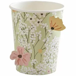 Floral Baby Bekertjes | Ginger Ray - Feestelijk & Charmant