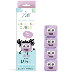 Glo Pals Light Up Cubes Lumi Paars