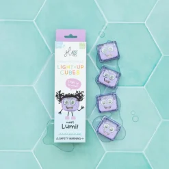 Glo Pals Light Up Cubes Lumi Paars