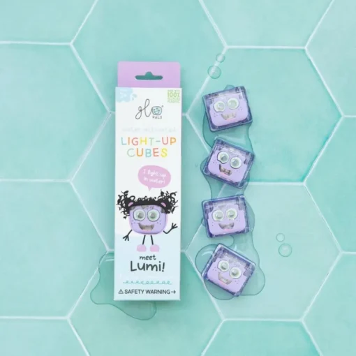 Glo Pals Light Up Cubes Lumi Paars