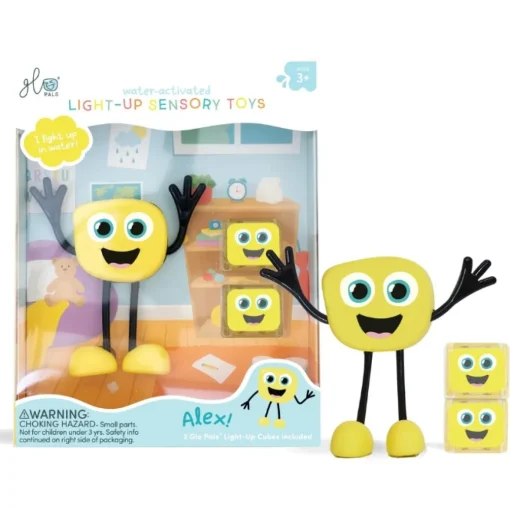 Glo Pals Poppetje Alex Geel