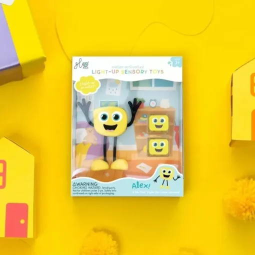 Glo Pals Poppetje Alex Geel