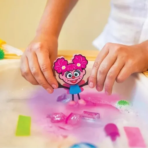 Glo Pals Poppetje Sesamstraat Abby Roze