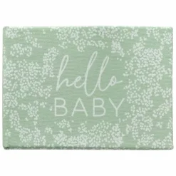 Hello Baby Linnen Fotoalbum Ginger Ray - Stijlvol & Liefdevol