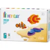 Hey Clay Boetseerklei Ocean Clownfish, Discus Fish, Eel (6St)