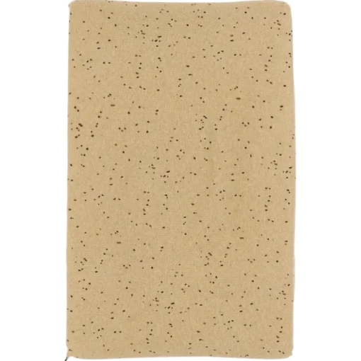 Hoes Voor Meyco Aankleedkussen In Toffee Kleur Met Mini Spot Patroon