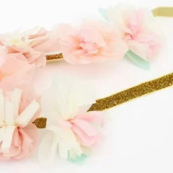Hoofdbandjes Pink Blossom (6St) Meri Meri