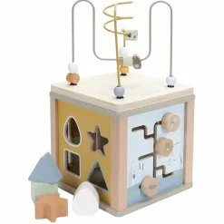 Houten Activiteitenkubus Goose Little Dutch