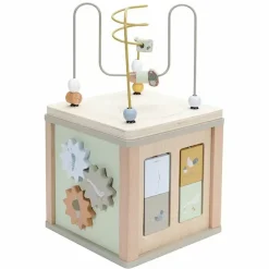 Houten Activiteitenkubus Goose Little Dutch
